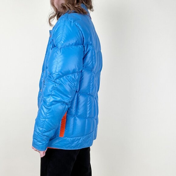 Vintage 70s Down Feather Puffer Jacket Coat Ski Puff Insulated Warm Winter 1970s - Picture 4 of 13